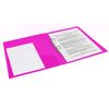 BRAUBERG 2-Ringbinder "Neon", 25 mm, Innentasche, neonpink, bis 170 Blatt, 0,7 mm