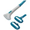 Steamer POLARIS "PGS 2010RVA", 2000 watts, steam 45 g/min, tank 2.4 l, 8 modes, white/turquoise