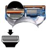 Replacement shaving cassettes 4 pcs. GILLETTE "Fusion" for men