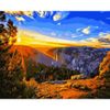Опт-картина / Cuadro por números 40x50 Amanecer en las montañas