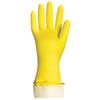 ЛАЙМА / Latex household gloves "Premium" REUSABLE, cotton spraying, super thick, M (medium)