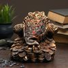 Хорошие сувениры / Figure "Toad on coins" 18x18x18 cm