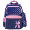 ЮНЛАНДИЯ / Backpack UNLANDIA COMPLETE, with pencil case included, ergo-back, "Pink bow", 42x29x14 cm, 229972