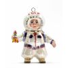 Фарфоровая мануфактура / Christmas tree toy "Kid - astronaut with a rocket"