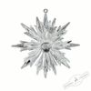 Holiday Classics / Christmas decoration "Snowflake" Crystal ", 6 pcs