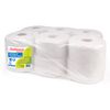 ЛЮБАША / LIMA / Toilet paper UNIVERSAL (T2) 1-layer, color gray, SET of 12 rolls of 200 meters