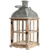 Kaemingk / Wooden lantern for a candle Dunnotar 57 cm
