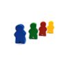 GamesDealer / Meeple chip "Ragazza", "Ragazzo", H = 30 mm, L = 8 mm