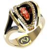 Ring of gold Collection "Bridges"