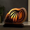 Сималенд /  Salt lamp with dimmer "Shell"