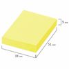 STAFF / Blocco autoadesivo (adesivi) NEON, 38x51 mm, 90 fogli, SET di 2 pezzi, giallo