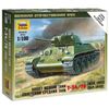 Model for assembling TANK "Middle Soviet T-34/76 sample 1940", scale 1:100, STAR
