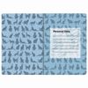 BRAUBERG / Cuaderno 40 l. cubierta de cuadros SoftTouch, papel beige 70 g / m2, costura, А5 (147х210 mm), WOLF IN GLASSES / 10 uds.