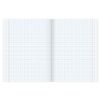 HATBER / Notebook GREEN cover 12 sheets, cage with margins, offset / 20 pcs.