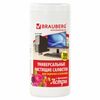 BRAUBERG / Cloths for screens of all types and plastic with the "ASTRA" aroma, in a tube 100 pcs., Wet