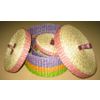 Wicker baskets in a set