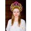 Русский народный костюм  / Kokoshnik "Elena", 12.5 cm