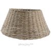 Kaemingk / Christmas tree basket Country Style 57 * 28 cm lightened wood