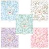 HATBER / Notebook А5 48 p. bracket, cage, sparkles, "Marble collection" / 10 pcs.