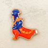 Zartoy / Christmas tree toy "Abashevsky craft. Cockerel"