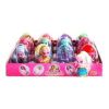 Конфитрейд / Transparent plastic eggs with caramel and a toy "MONSTER GIRL" (DOLLS) 1kor * 6bl * 12pcs 6 gr.