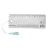 Bookmark for books with a ruler, 3D surround, BRAUBERG Dolphins with decorative lace