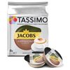 TASSIMO / Capsules for coffee machines JACOBS "Cappuccino" natural coffee 8 pcs. x 8 g, milk capsules 8 pcs. x 40 g