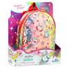 ORIGAMI / Origami / Set for creativity "Holographic backpack for coloring. Owl's fairy tales"