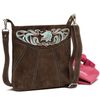 Торжокские золотошвеи / Suede bag "Vilora"