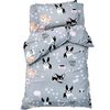 Этель / Linge de lit 1.5 cn Best friend 143 * 215 cm, 150 * 214 cm, 50 * 70 cm -1 pc, 100% coton, gros calicot