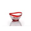 Гусевской Хрустальный завод / Vase en cristal pour biscuits "Sérénade" rouge