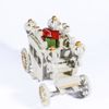 Toy Christmas tree "Carriage covered" 1013 White winter