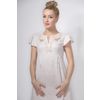 Снежинка / Snowflake / Women's dress "Pastel" semi-adjacent silhouette