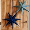 Kaemingk / Paper star lamp Velvet Ocean - Night Blue 60 cm