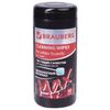 Cleaning wipes for whiteboards, DENSE, tube 60 PCs., wet, BRAUBERG "TURBO MAX"