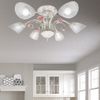 ПЕТРАСВЕТ / PETRASVET / Ceiling chandelier S2293-6, 6xE14 max. 60W