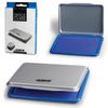 LACO stamp pad (LAKO, Germany), 110х70 mm, metal body, paint blue