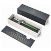 Pluma estilográfica PARKER "Urban Premium Green CT", cuerpo verde, detalles cromados, azul