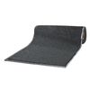 ЛАЙМА / Rug-carpet pile moisture and dirt protection, 1.2x15 m, thickness 7 mm, black, ON ROLL