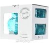 Kaemingk / Roksolana water set: jug + 4 glasses, turquoise, glass