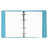 BRAUBERG / Notebook on rings A5 (180x220 mm), 120 sheets, textured leather, "Fusion", brown / blue / 2 pcs.