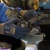MAPA / Textile gloves Ultrane 500, nitrile coating (doused), oil resistant, size 8 (M), black