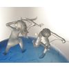Sculpture glass "We can not live without space"