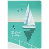 BRAUBERG / Notebooks 40 l. point-to-point cover SoftTouch, SET 3 pcs., beige paper 70 g / m2, stitching, А5 (147х210 mm), MEMORIES
