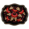 Жостово / Articulated Zhostovo tray 45x36 cm