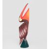 Decor and Gift / Wooden figurine "Pink Pelican" 80 cm
