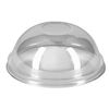 STIROLPLAST / Dome lids with a hole, set of 50 pcs., PET, d - 95 mm, transparent, glasses 605096, 605097, 605098