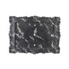 Арбет Мрамор / Arbet Marble / Wall clock from marble Arbet ™ with rhinestones from crystal, color Graphite (black)