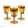 Glass on the leg of zirconium "LILY"