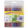 INLANDIA markers 12 colors, ZOO, triangular, washable, ventilated cap